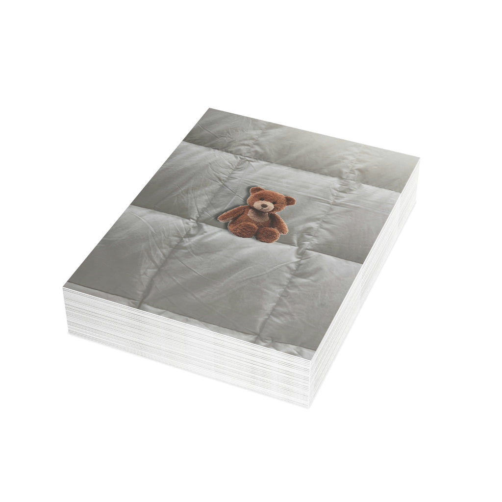 Teddy Bear Baby Shower Game Card