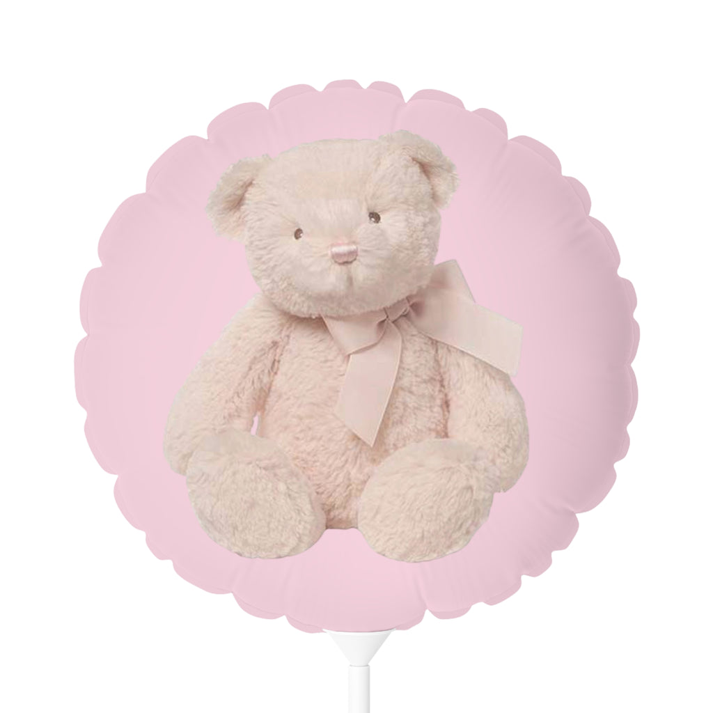 It's a Girl 11" Pink Baby Balloon — Round & Heart Foil Nursery Shower Decor