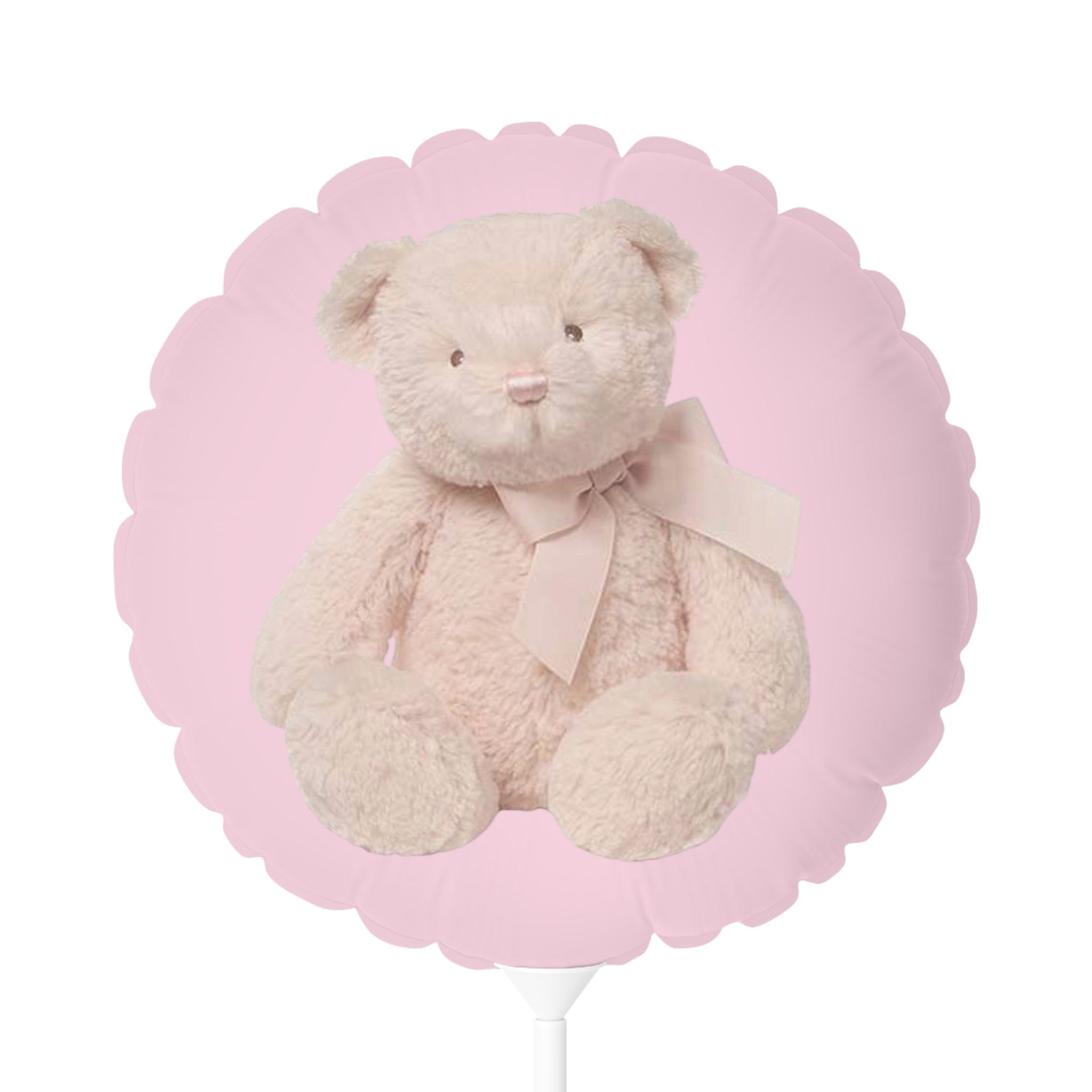 It's a Girl 11" Pink Baby Balloon — Round & Heart Foil Nursery Shower Decor