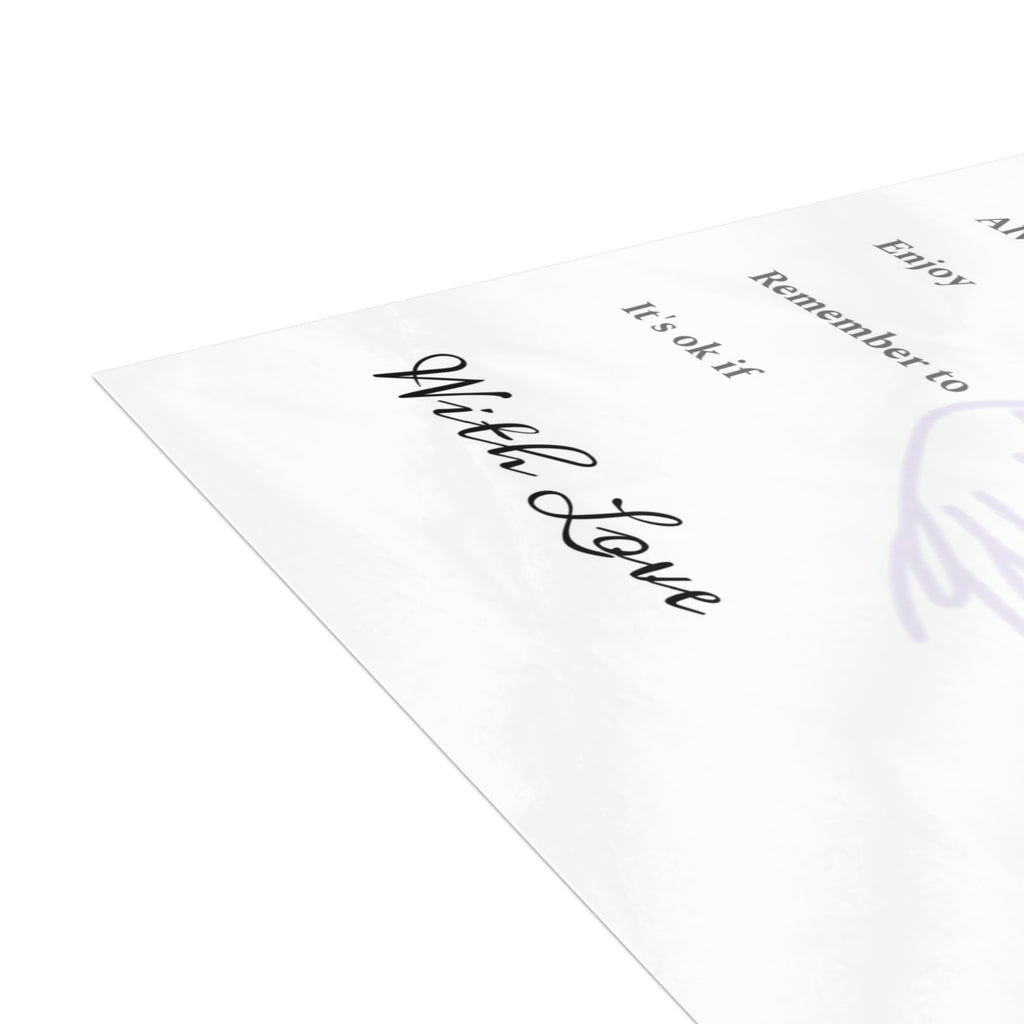 (Purple) Advice and Wishes Silhouette