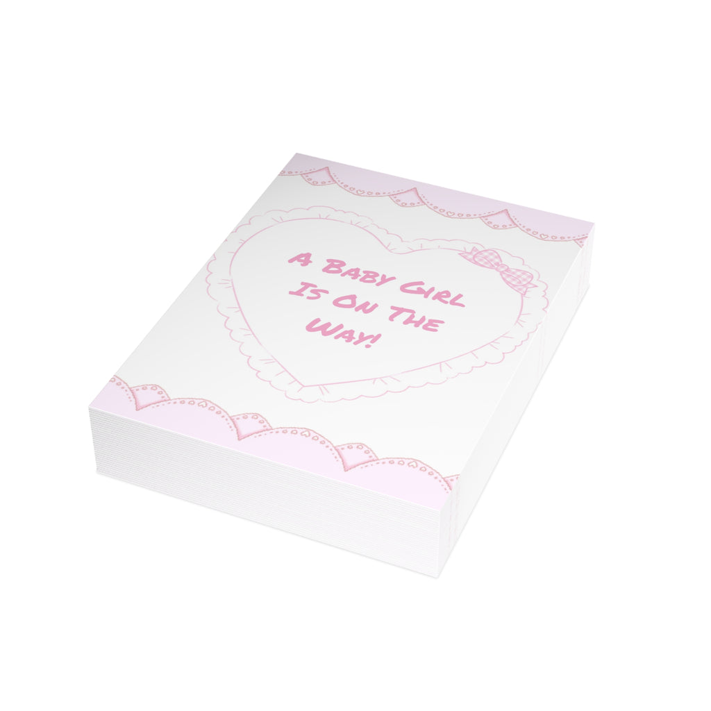 Baby Girl Prediction Cards