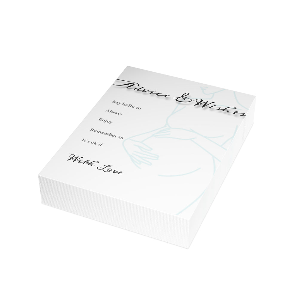 (Blue) Advice and Wishes Silhouette