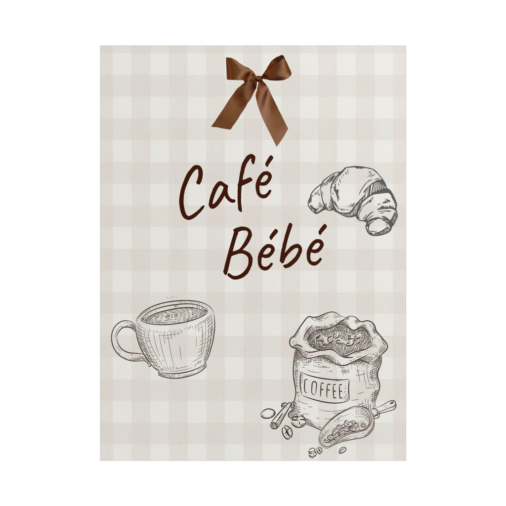 Café Bébé Poster