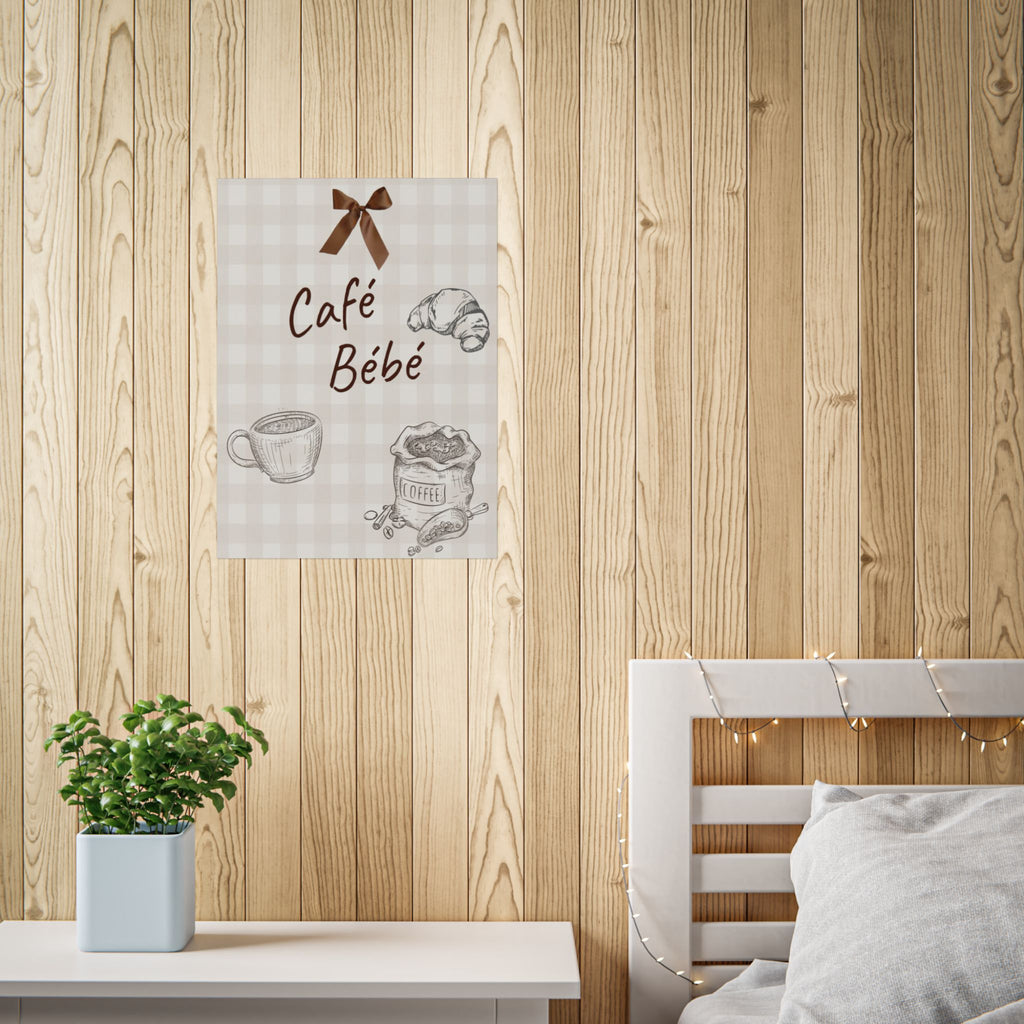 Café Bébé Poster