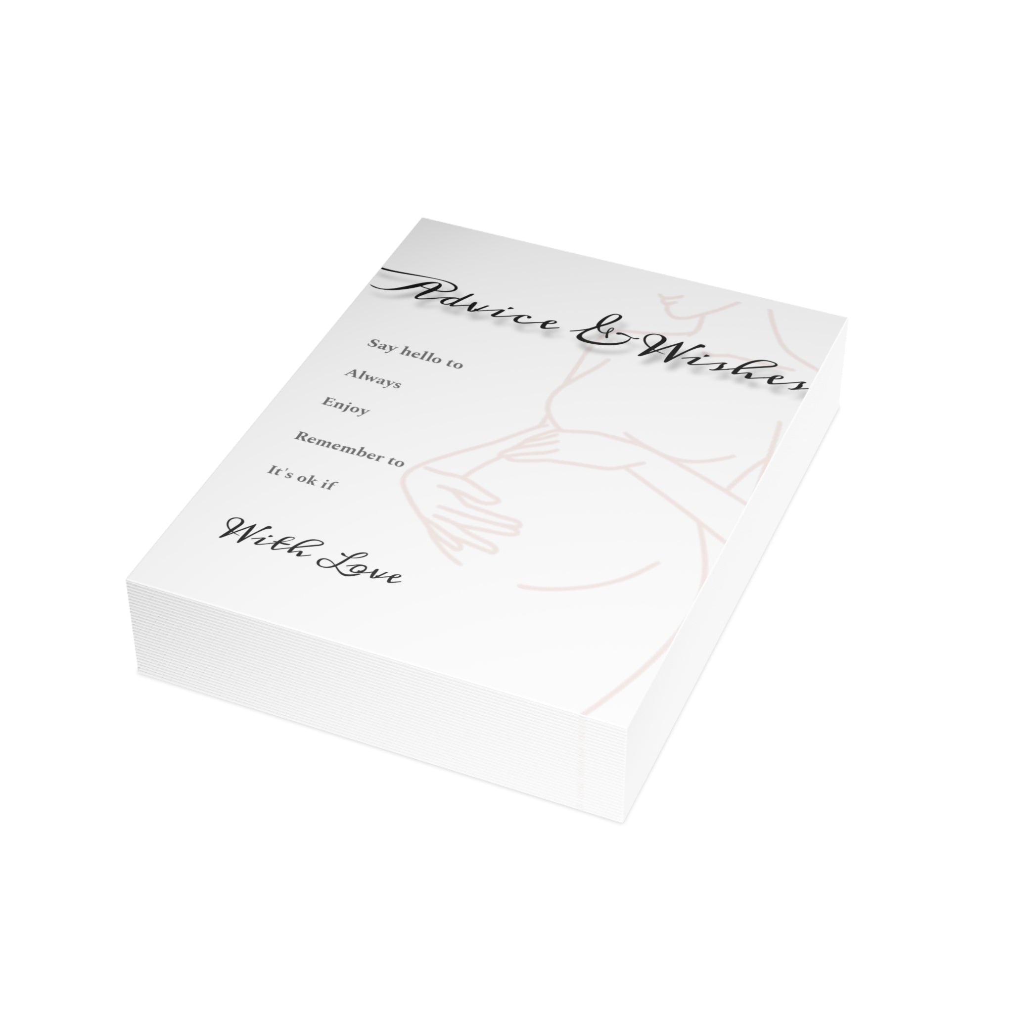 (Pink) Advice and Wishes Silhouette