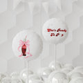 She's Ready To Pop-Soda Baby Shower Balloon — 11" Round/Heart Foil