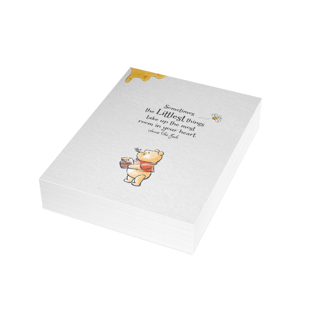 Winnie The Pooh Baby Shower Game Cards