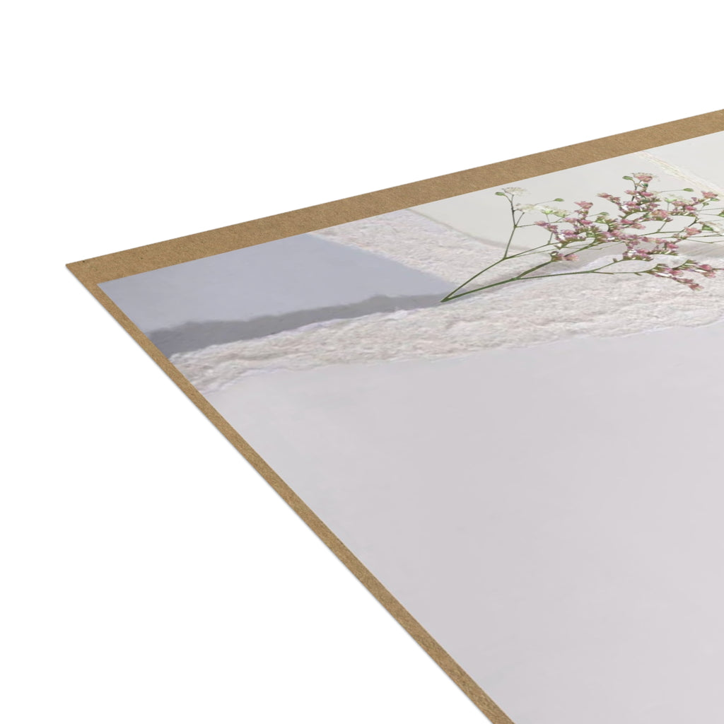 Collage Butterfly Baby Shower Prediction Cards