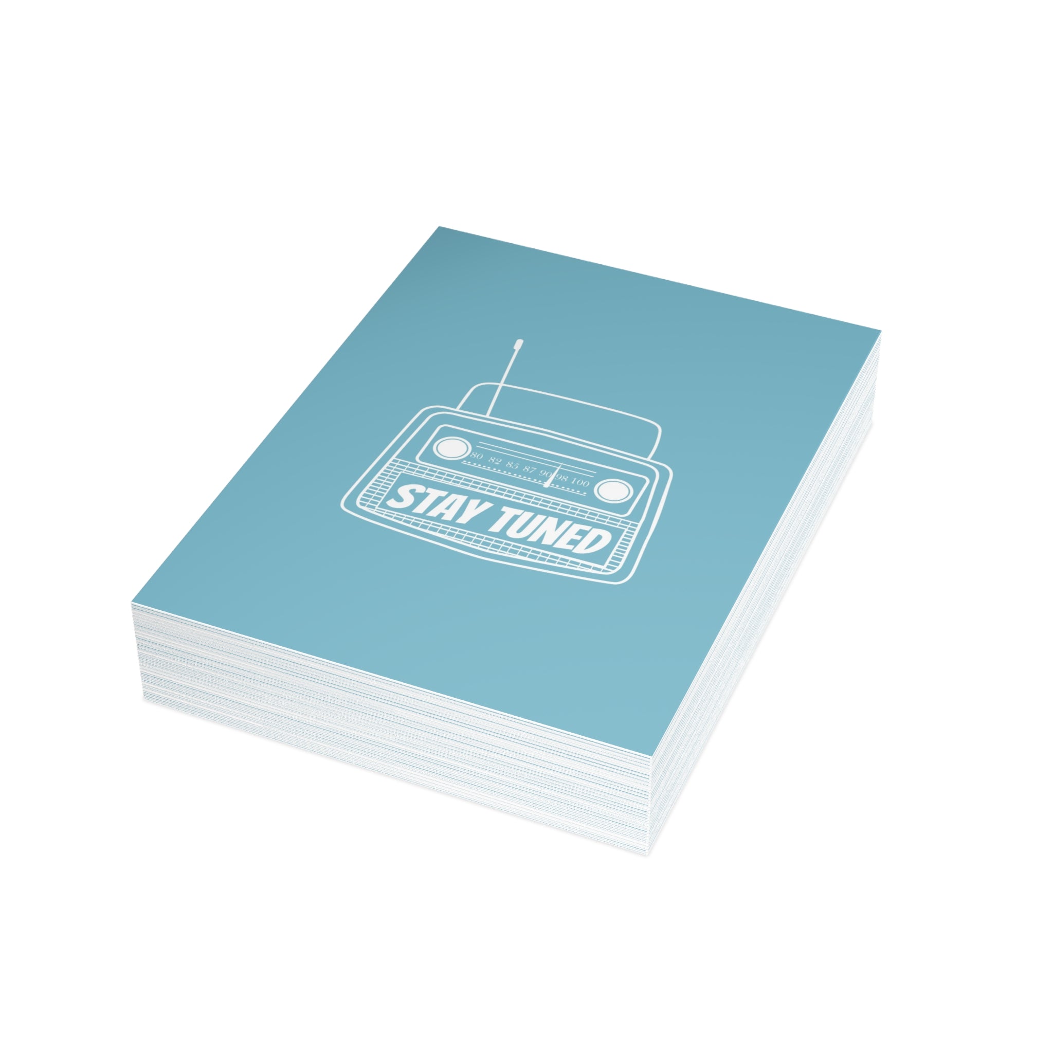 Stay Tuned Baby Shower Game Cards