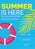 Pool Party Invitations (Printable)