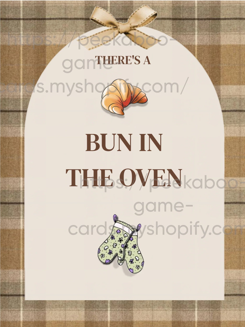 Bun In The Oven/ New Parents "Guess Who" Game Cards (Digital)