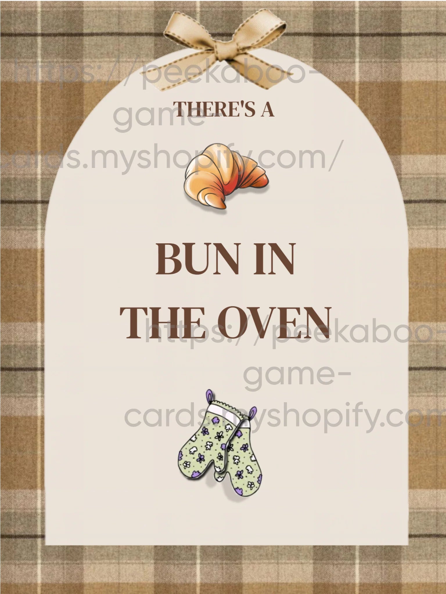 Bun In The Oven/ New Parents "Guess Who" Game Cards (Digital)