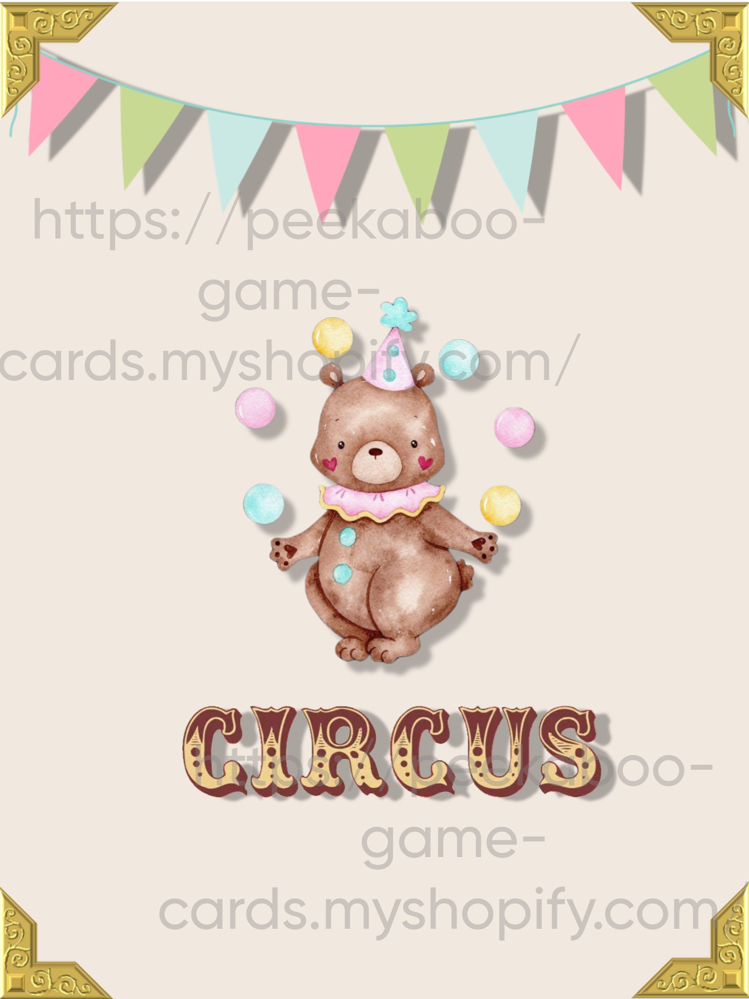 Circus Baby Prediction Cards (Digital)