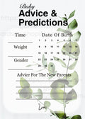 Eucalyptus Prediction Cards (Printable)