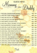 "Hi Honey" Baby Shower Gane Cards (Digital)