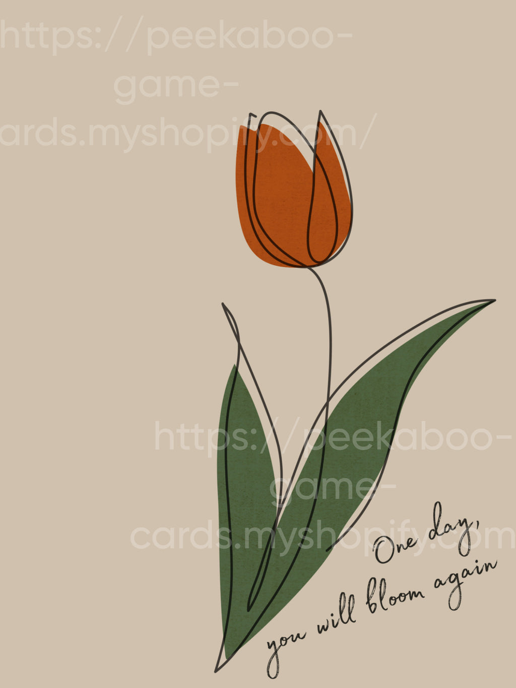 Neutral Beige Baby Shower Game Cards (Digital)