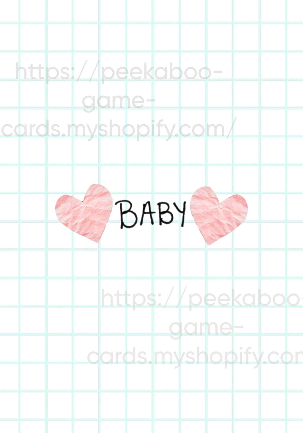 Sketchbook Baby Prediction Cards (Digital)
