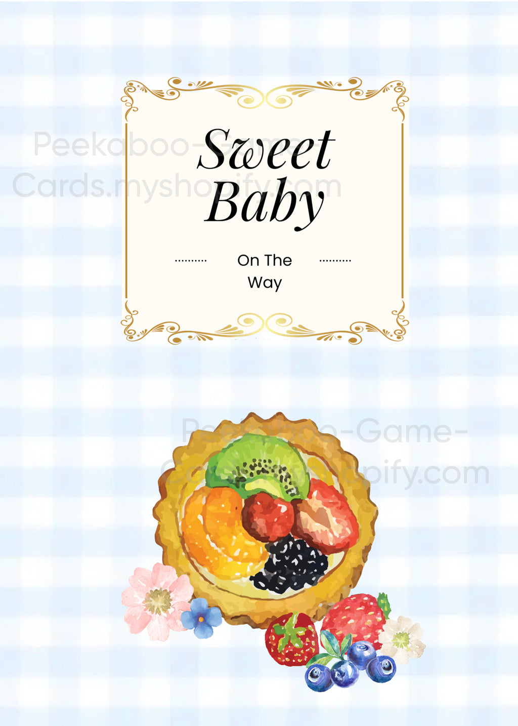 "Picnic" Baby Prediction Cards (Printable)