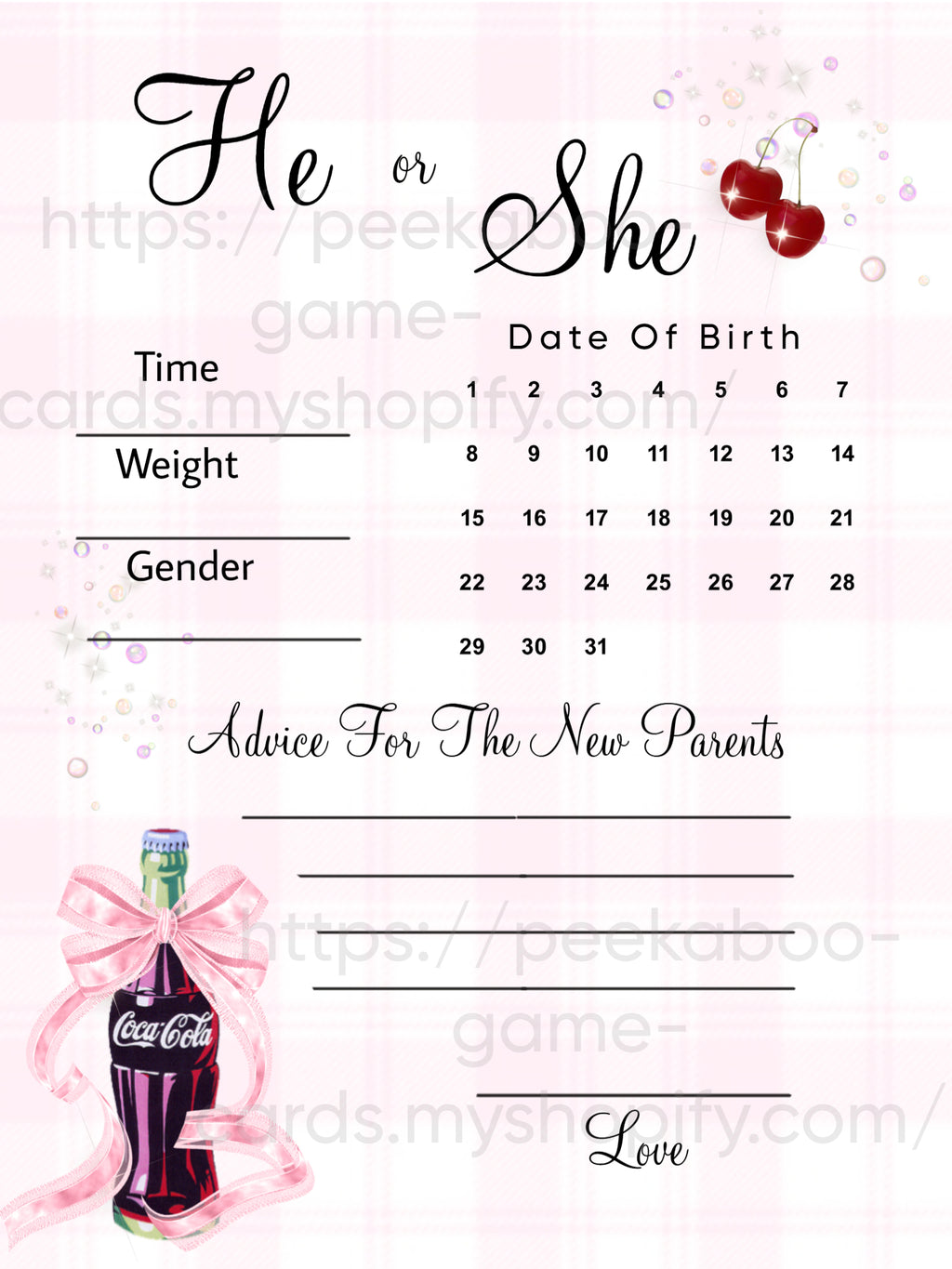 Shes Ready To Pop Prediction Cards