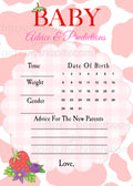 Strawberry Milk Prediction Cards (Printable)