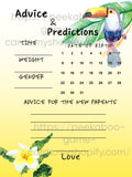 Tou-Can't Waite Baby Prediction Cards (Digital)
