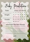 Tulip Prediction Cards (Printable)
