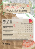 Sweet Melon Baby Prediction Cards (Digital)